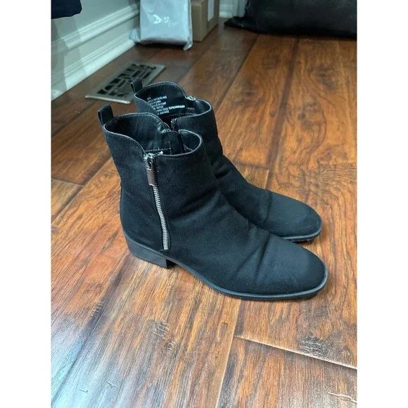 JUSTFAB Diya Bootie Faux Suede Size 9.5 - Picture 3 of 4